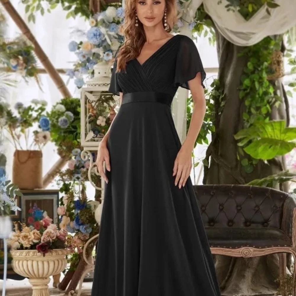 Ever Pretty Black Maxi Dress